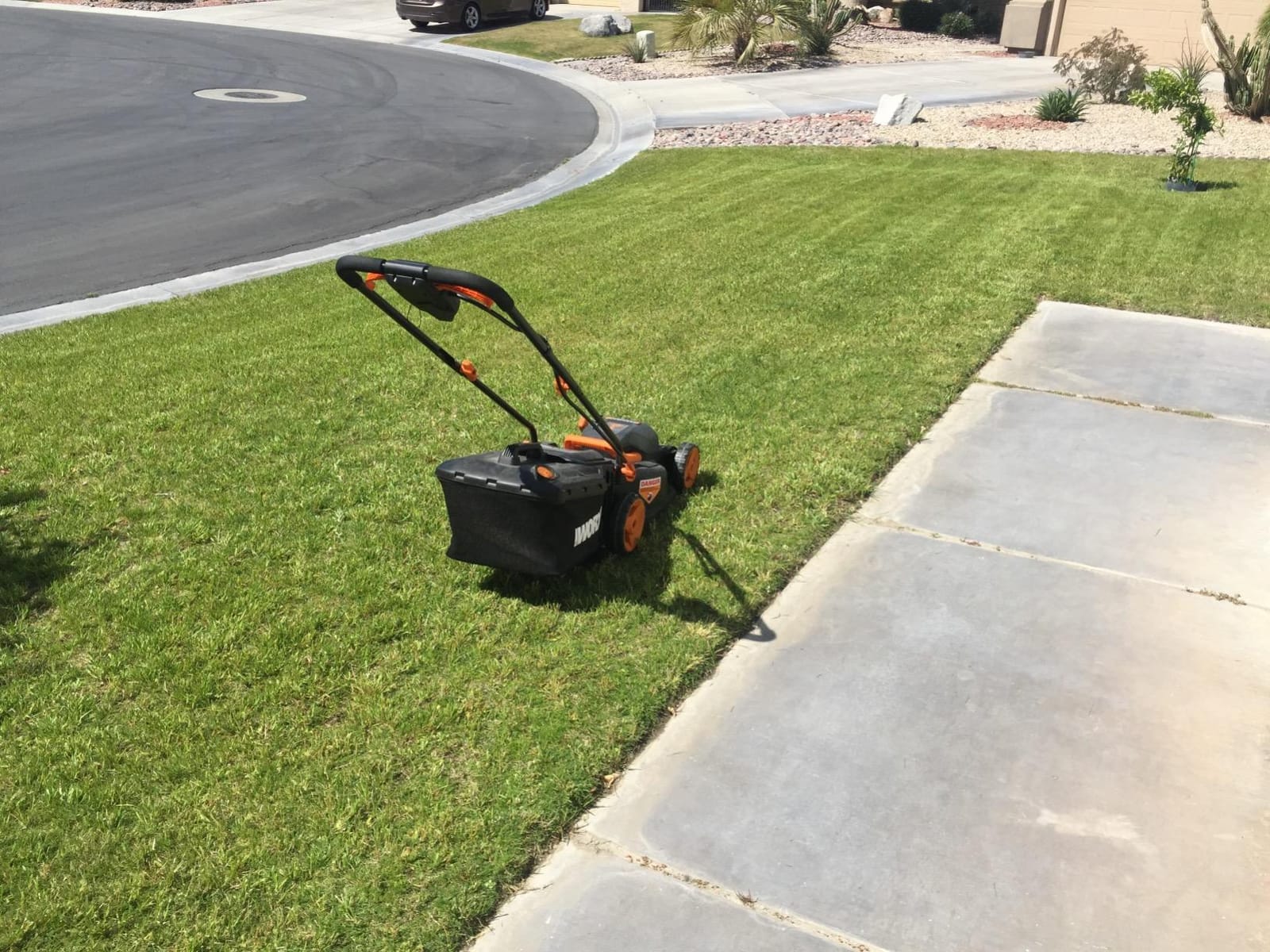 WORX Cordless Lawn Mower, 40V 14