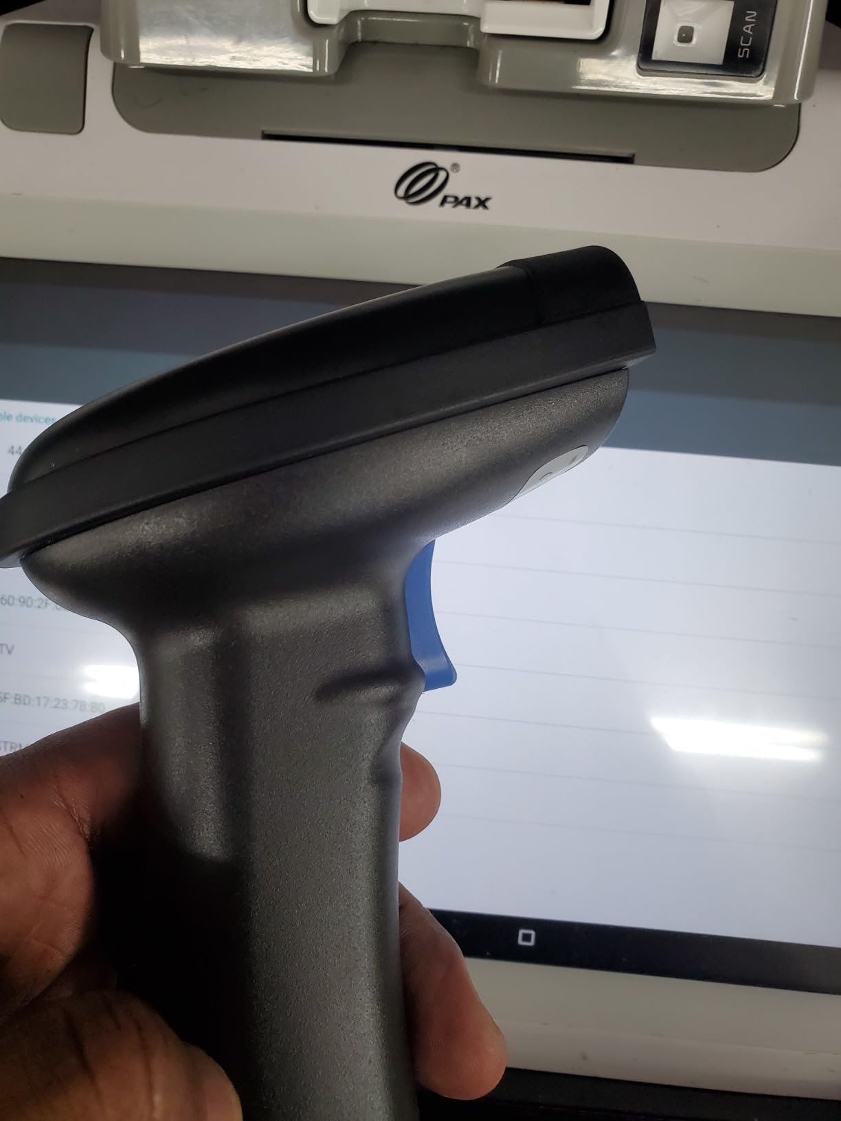 NETUM Bluetooth Barcode Scanner, Support 2.4G Wireless & Bluetooth & Wired customer photo 2