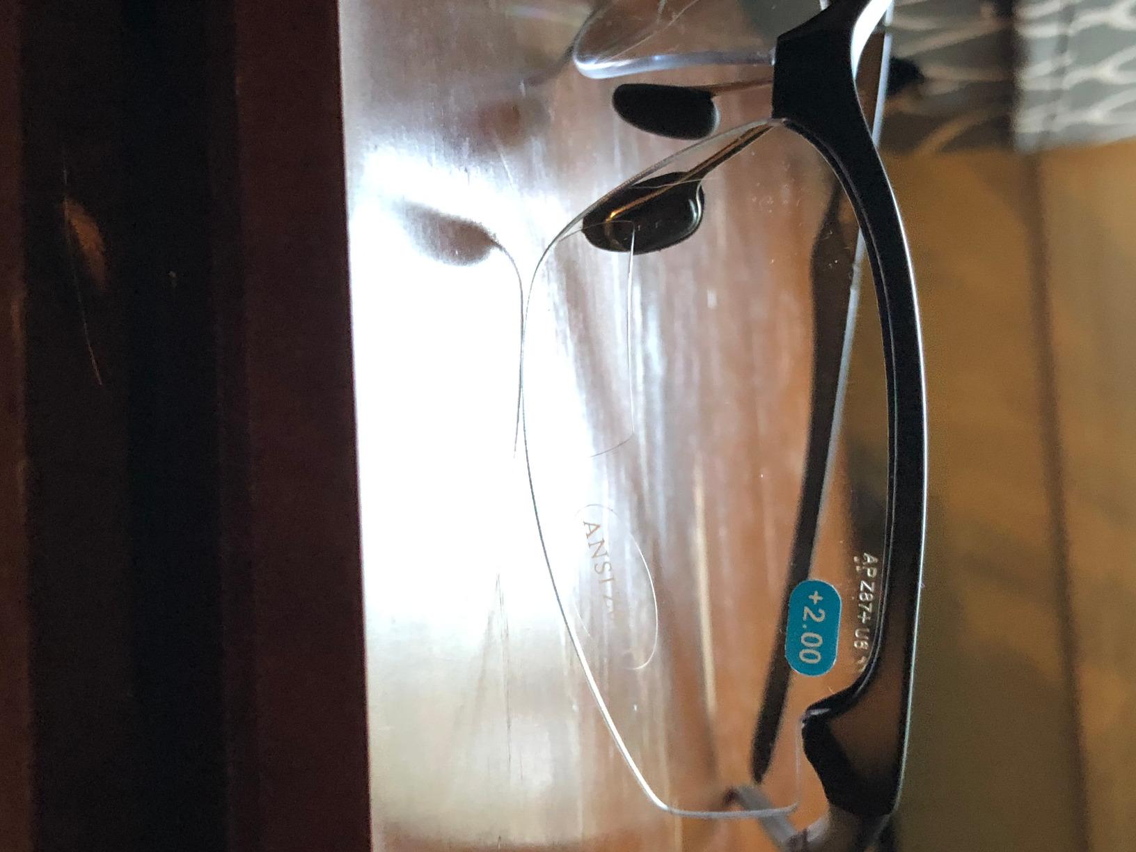 Bifocal Sport Protective Safety Glasses Bi-focal - Clear Lens Reader Reading - Ansi Z87.1 Certified customer photo 1