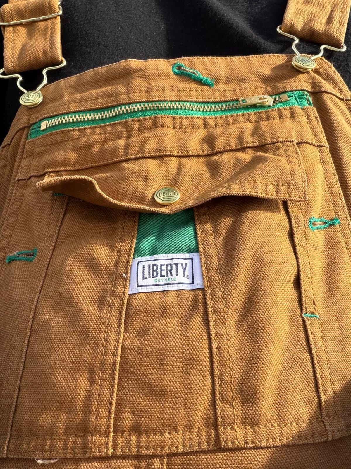 Liberty Men's Duck Bib Overalls customer photo 2