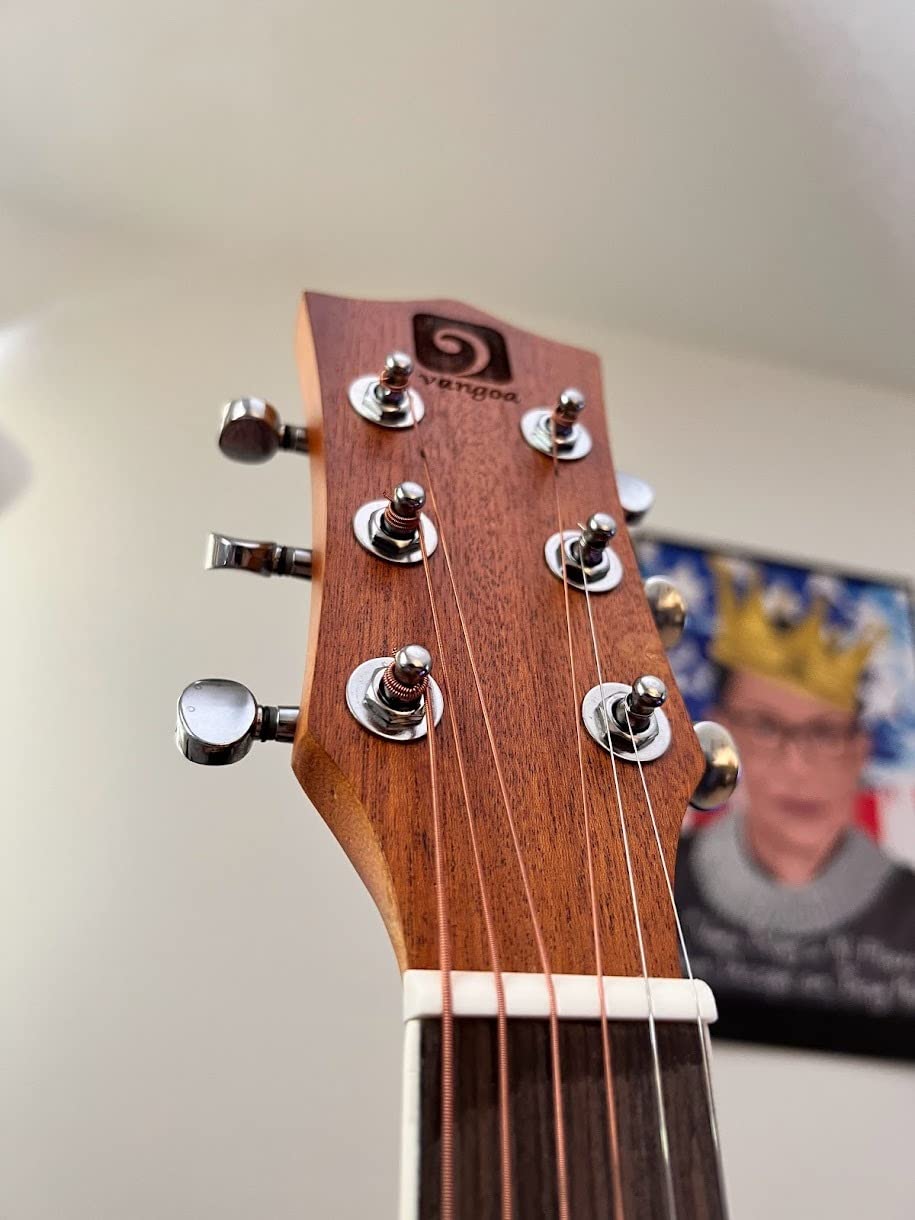 Vangoa 3/4 Acoustic Guitar Beginner Kit Spruce Top for Youth, Glossy Finish customer photo 1
