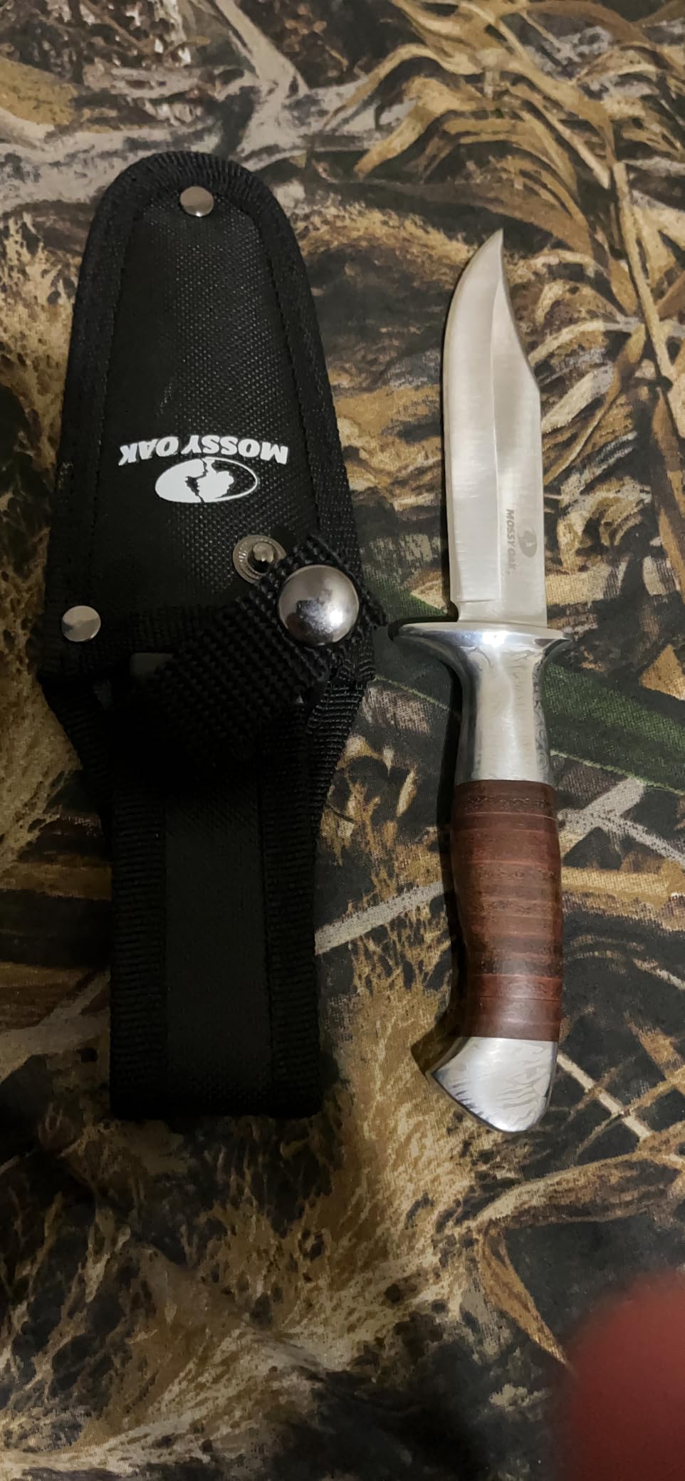 Mossy Oak 2-piece Fixed Blade Bowie Knife Set customer photo 2