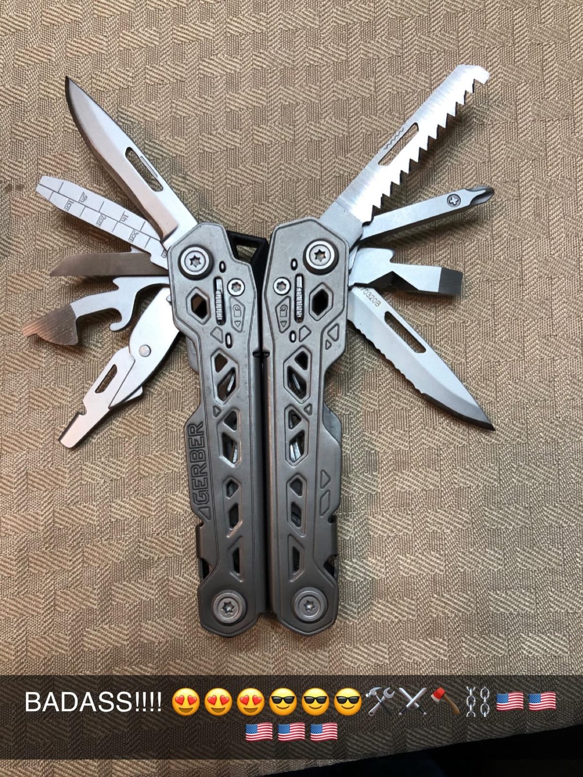 Gerber Gear Truss 17-in-1 EDC Needle Nose Pliers Multi tool - includes Pocket Knife, Screwdriver, and Bottle Opener Accessories - Gifts for Men, Fishing and Camping Gear - Gray with Standard Sheath customer photo 1