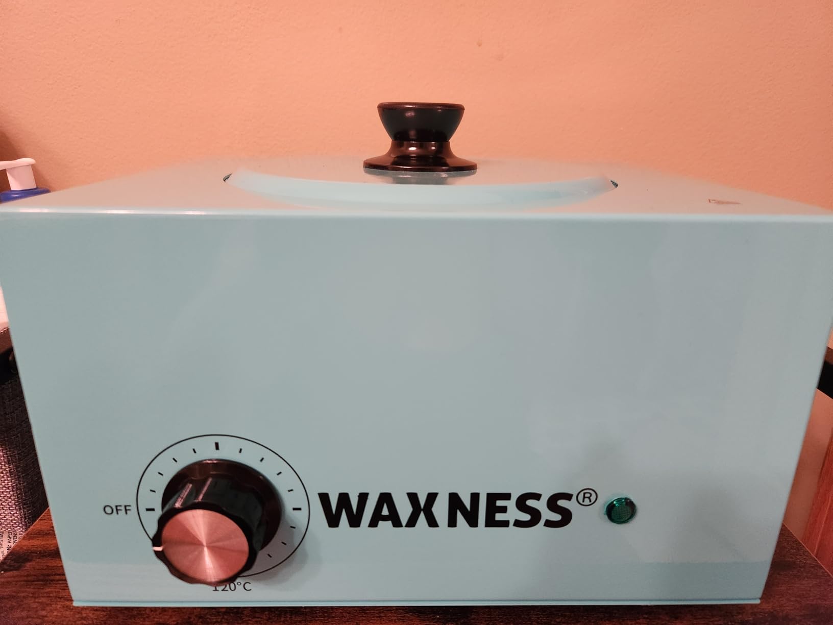 Waxness WN-6003 Elite-Series Large Professional Wax Heater Matte Black, 5.5 lb Capacity, Electronic Temperature Control, 300W, for Professional Use customer photo 2