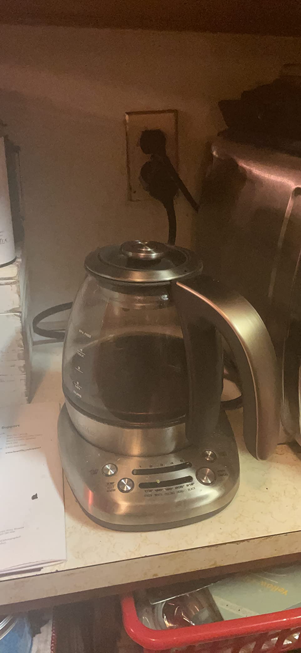 Breville BTM500CLR Smart Tea Infuser Compact, Brushed Stainless Steel customer photo 1