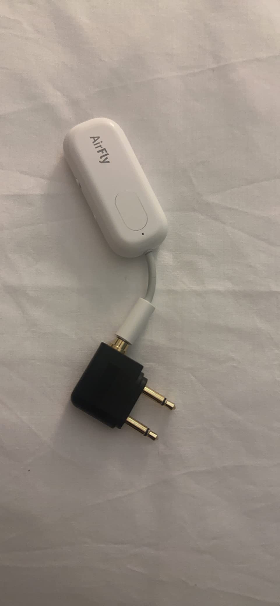 Posdou Dual 3.5mm Male to 3.5mm Female Airplane Headphone Adapter Gold Plated (2 Pack) customer photo 1