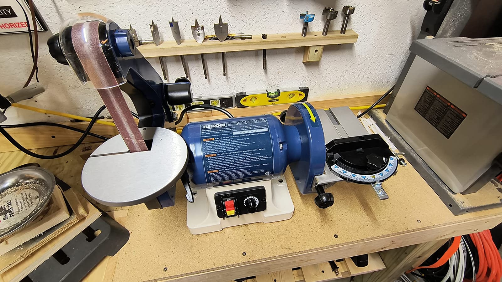 RIKON 50-161VS 1 x 30-Inch Belt / 6-Inch Disc Variable Speed Sander, 3/4 HP customer photo 2