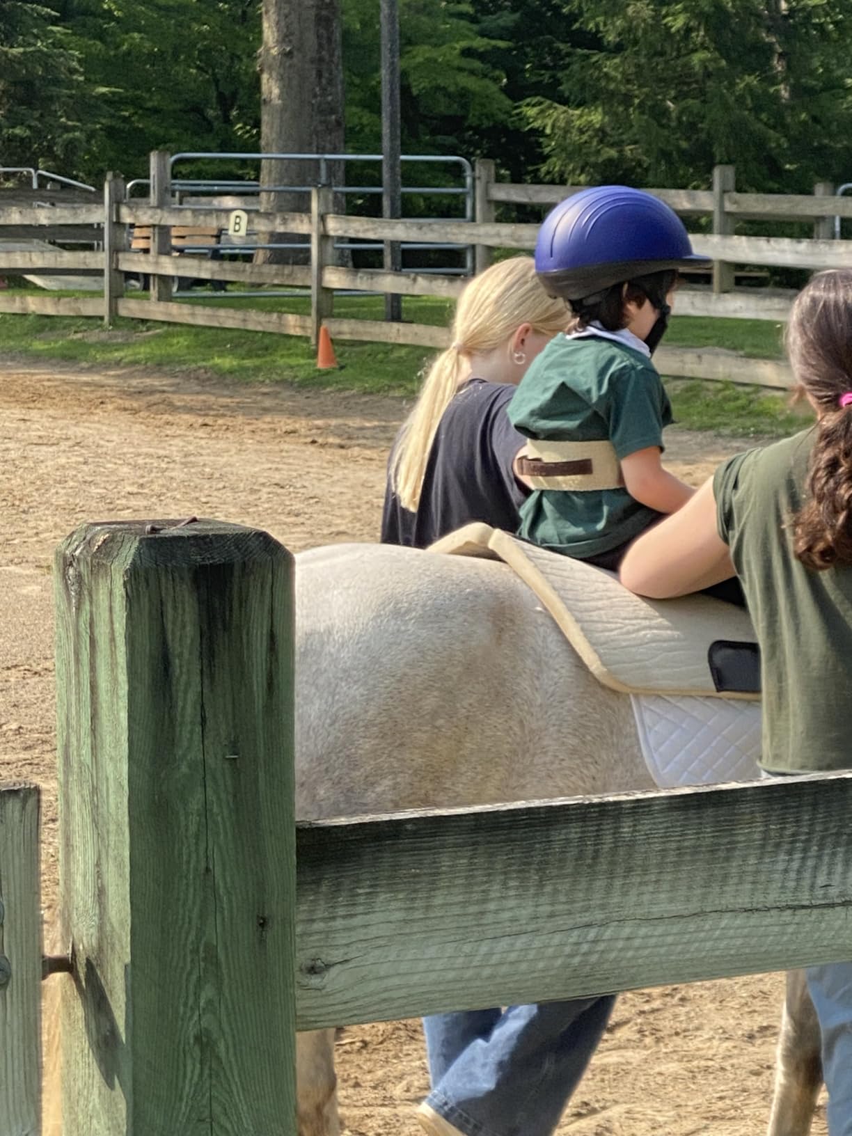 TuffRider Starter Basic Horse Riding Helmet | Comfortable Protective Equestrian Head Gear - SEI Certified customer photo 2