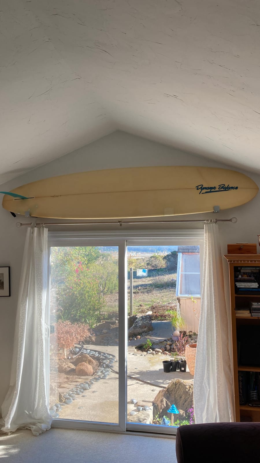 Ho Stevie! Surfboard Wall Mount - Strong Racks Hold Any Size Surfboard - Easy to Install (Hardware Included) - Felt Padding Protects Your Surfboard customer photo 2