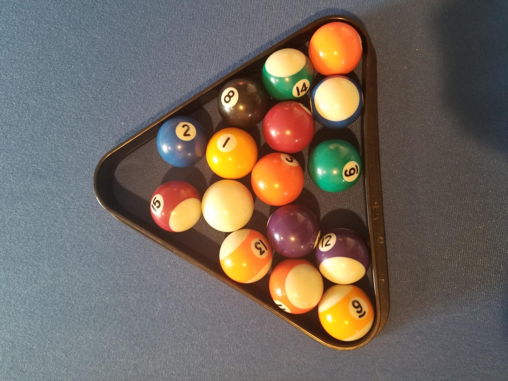 RACK Crux 55-inch Folding Billiard/Pool Table – Portable, Space-Saving Foldable Design customer photo 1