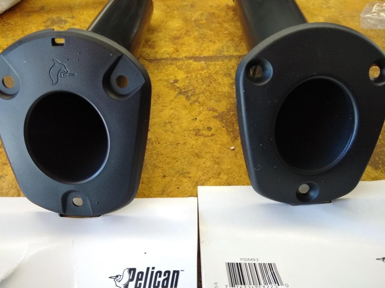 Pelican - Kayak Fishing Rod Holder - Flush Mount Rod Holder– Fishing Tackle Accessory - Recreational Kayak Rod Holder,Black customer photo 1