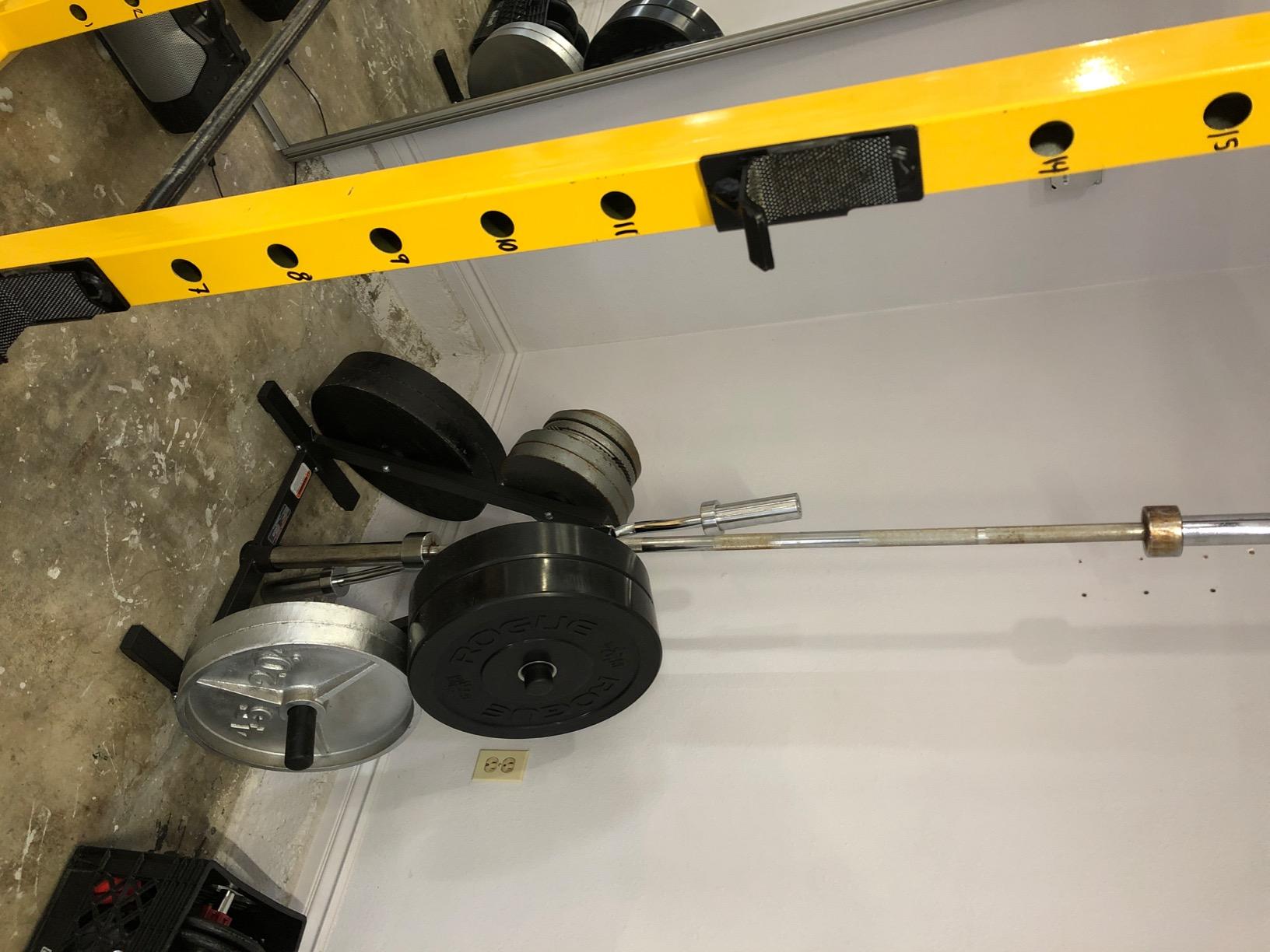 Marcy Olympic Weight Plate Tree for 2-Inch Plates Weight Storage Rack customer photo 1