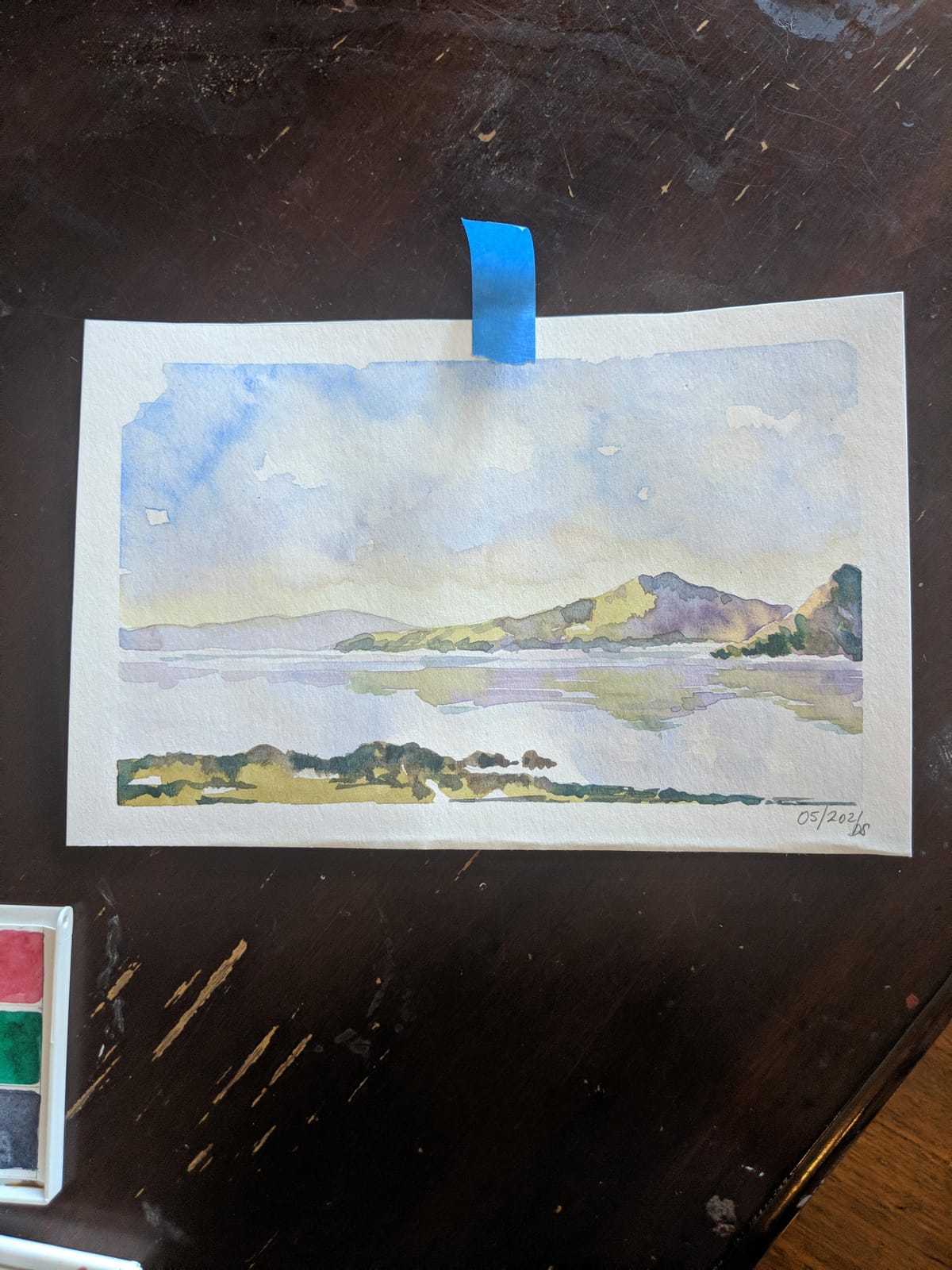 DANIEL SMITH Hand Poured Watercolor, Half Pans, Ultimate Mixing Set with 15 Watercolor Half Pans, 15 Empty Half Pans, 2 Plastic Travel Cases (total 32 pieces) 285650009 customer photo 1