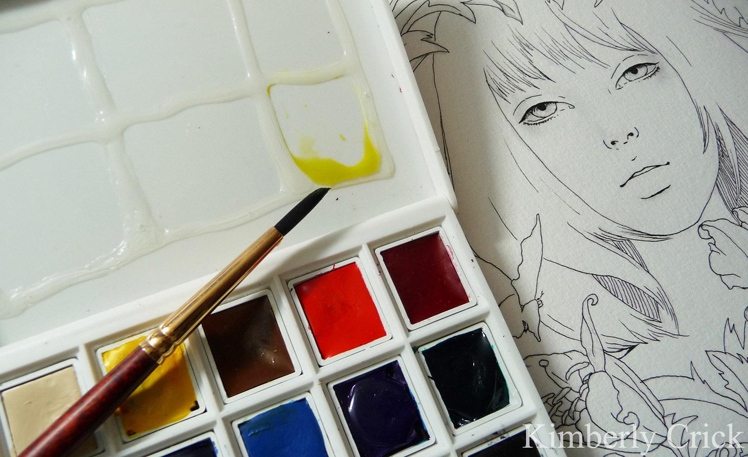 DANIEL SMITH Hand Poured Watercolor, Half Pans, Ultimate Mixing Set with 15 Watercolor Half Pans, 15 Empty Half Pans, 2 Plastic Travel Cases (total 32 pieces) 285650009 customer photo 2