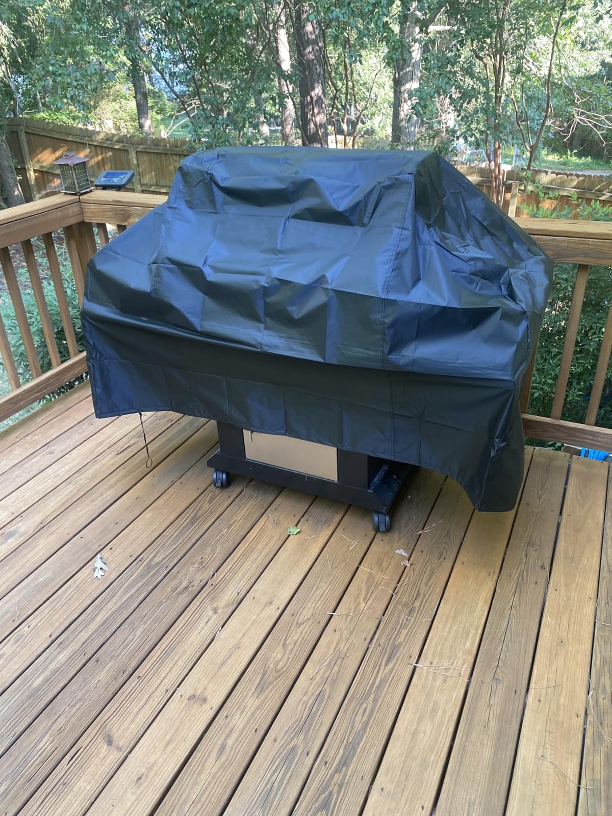 iCOVER Grill Cover 58 inch, BBQ Grill Cover for Outdoor Grill, 600D Heavy Duty Waterproof BBQ Cover, Anti-UV and Rip-Proof Barbecue Cover, Gas Grill Cover for Weber, Char-Broil, Nexgrill, etc customer photo 2