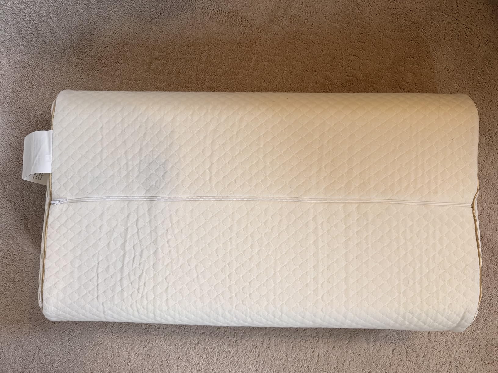 Royal Therapy Memory Foam Pillow, Queen Neck Pain Relief, Contour Cervical Pillow, for Neck and Shoulder Pain, Side, Back and Stomach Sleeper, 24x14x5 inches customer photo 2