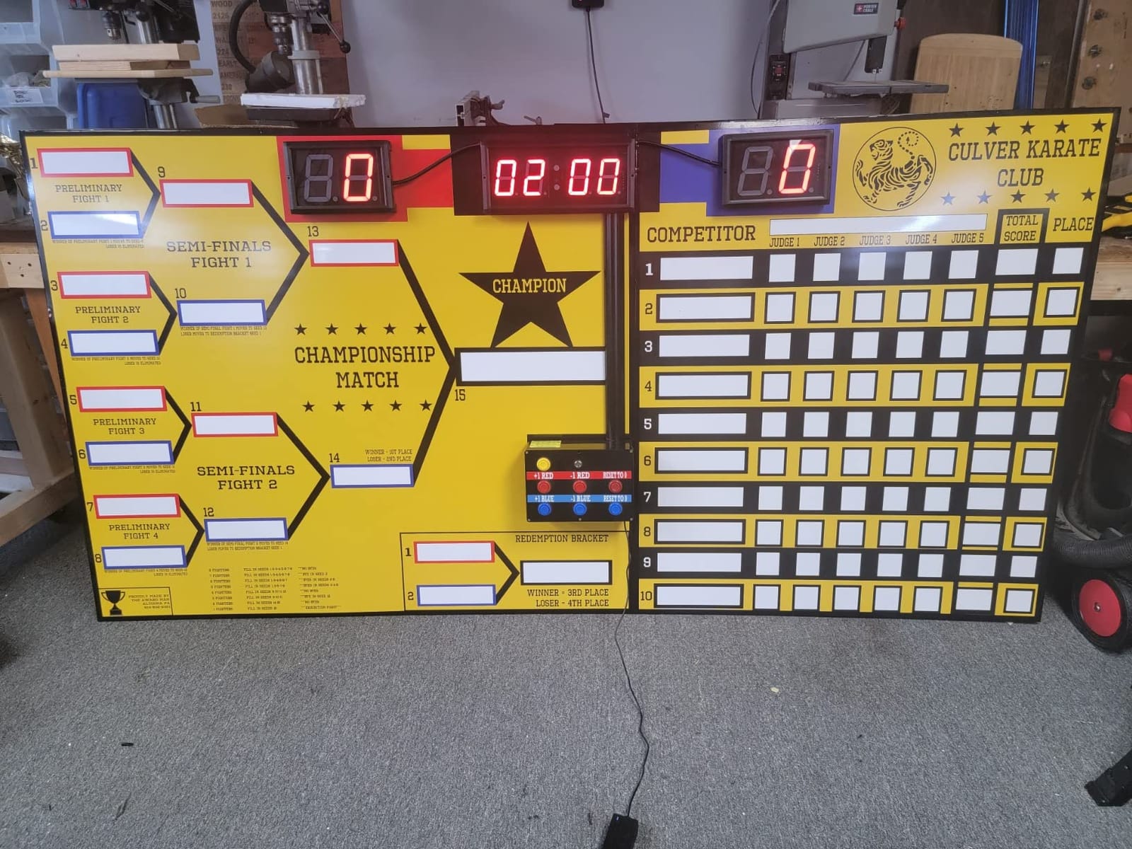 3'' Countdown Timer with Wired Button and Remote Drone Racing customer photo 1