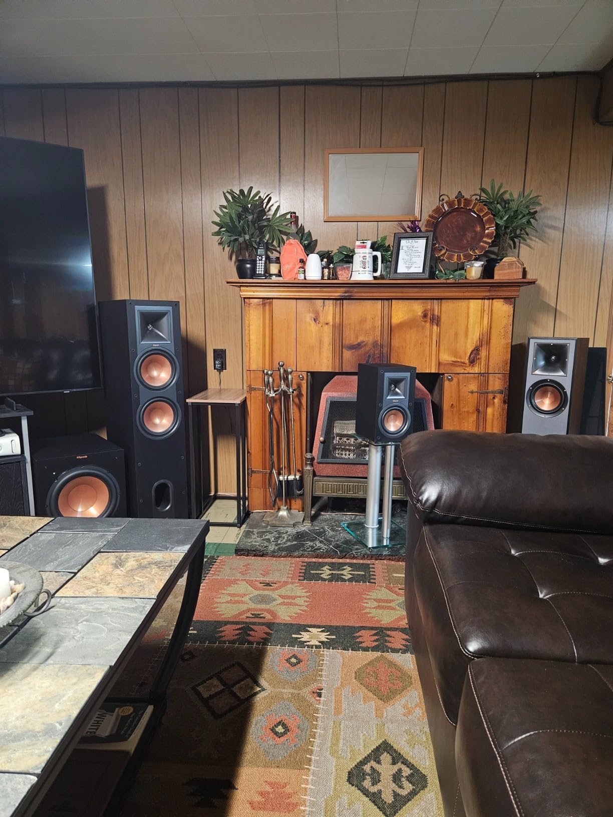 Klipsch Reference R-610F Floorstanding Speaker, Black, Pair customer photo 1