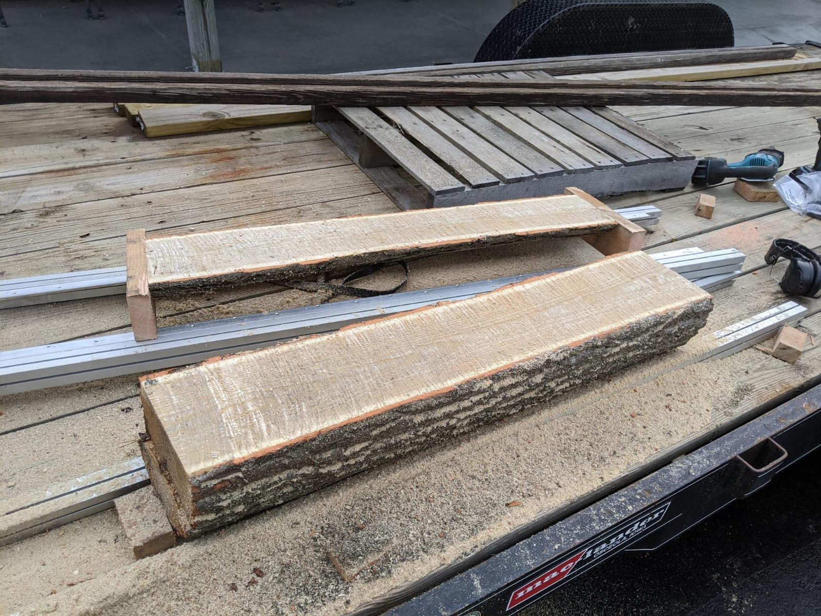 9 FT Rail Mill Guide System 3 Crossbar Kits Work with Chainsaw Mill… customer photo 1