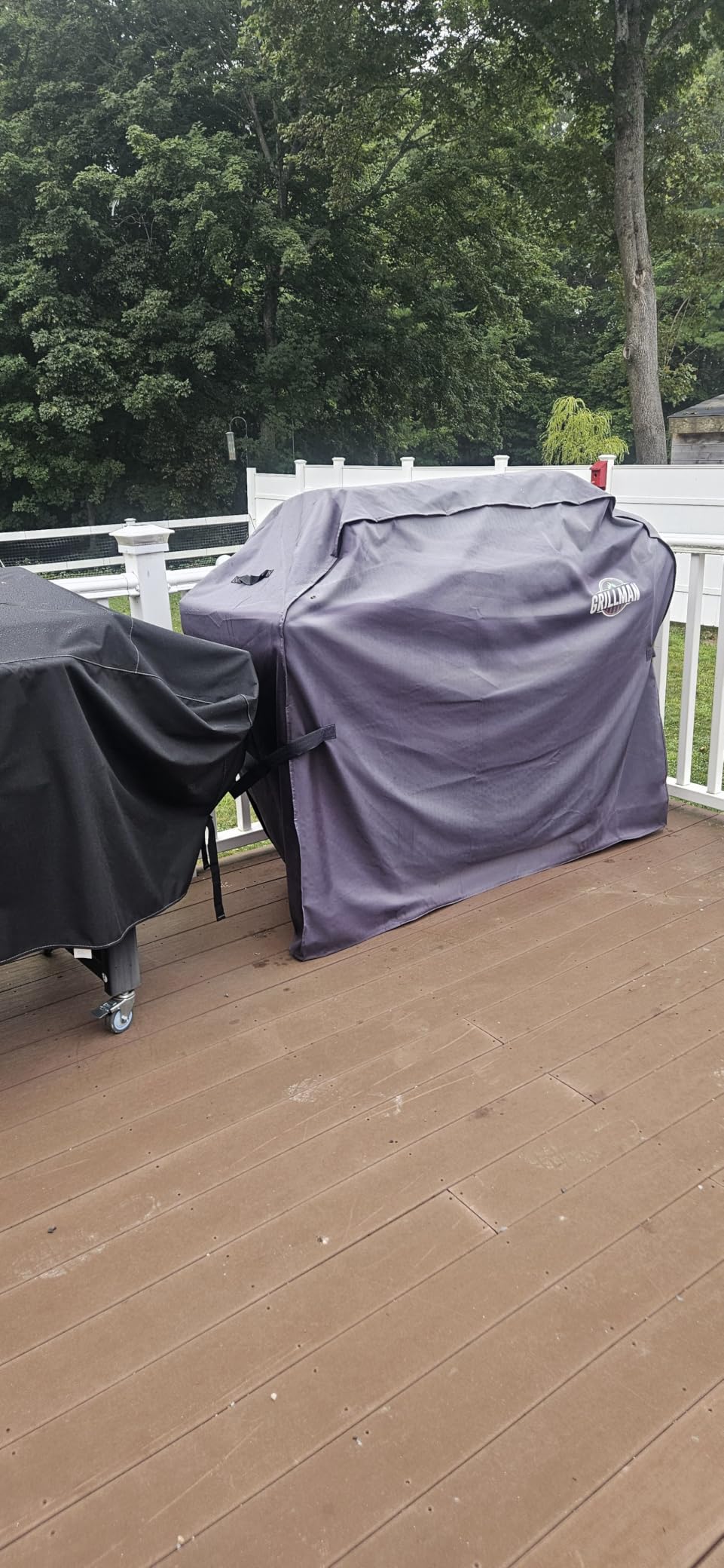 Grillman Premium Grill Cover for Outdoor Grill, BBQ Grill Cover 60 Inch- Rip-Proof, Waterproof, Top Heavy-Duty Large 60 Inch Grill Cover - Barbecue Cover & Gas Grill Covers (60