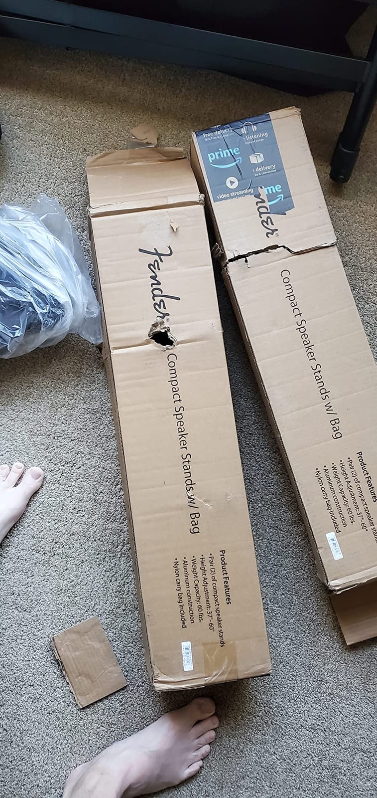 Fender Compact Speaker Stands, with Bag customer photo 2