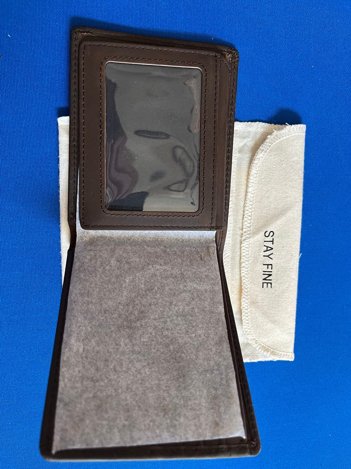 Top Grain Leather Wallet for Men | RFID Blocking | Extra Capacity Bifold Wallet with 2 ID Windows | Ultra Strong Stitching | Slim Billfold with 8 Card Slots | Gift for Him customer photo 2