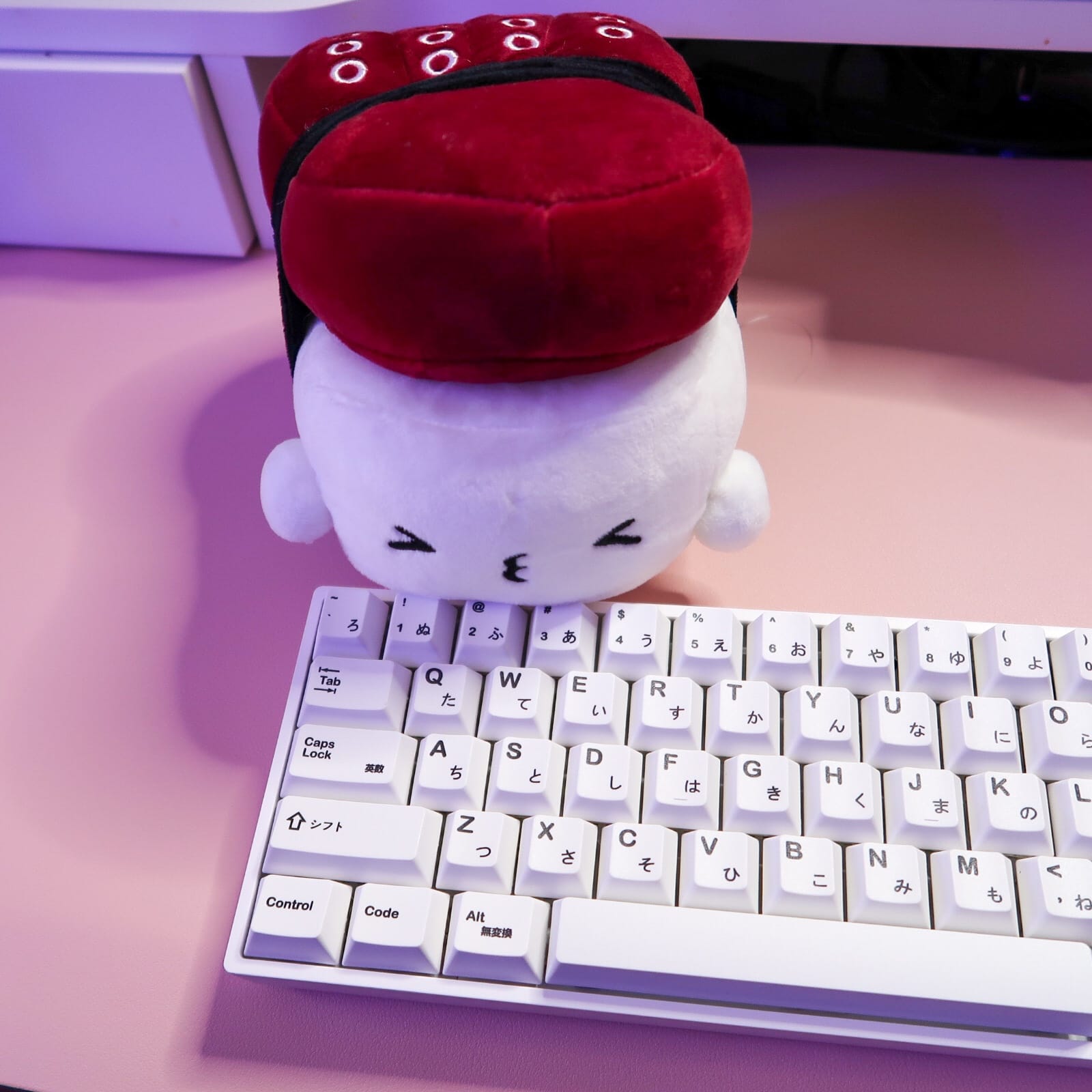 YMDK GH60 GK61 RGB Hot Swap Independent Driver Tyce-C ANSI Mechanical Keyboard DIY kit Plastic Case CNC Aluminum Case Plate PCB (Plastic White GK61X Wired) customer photo 2