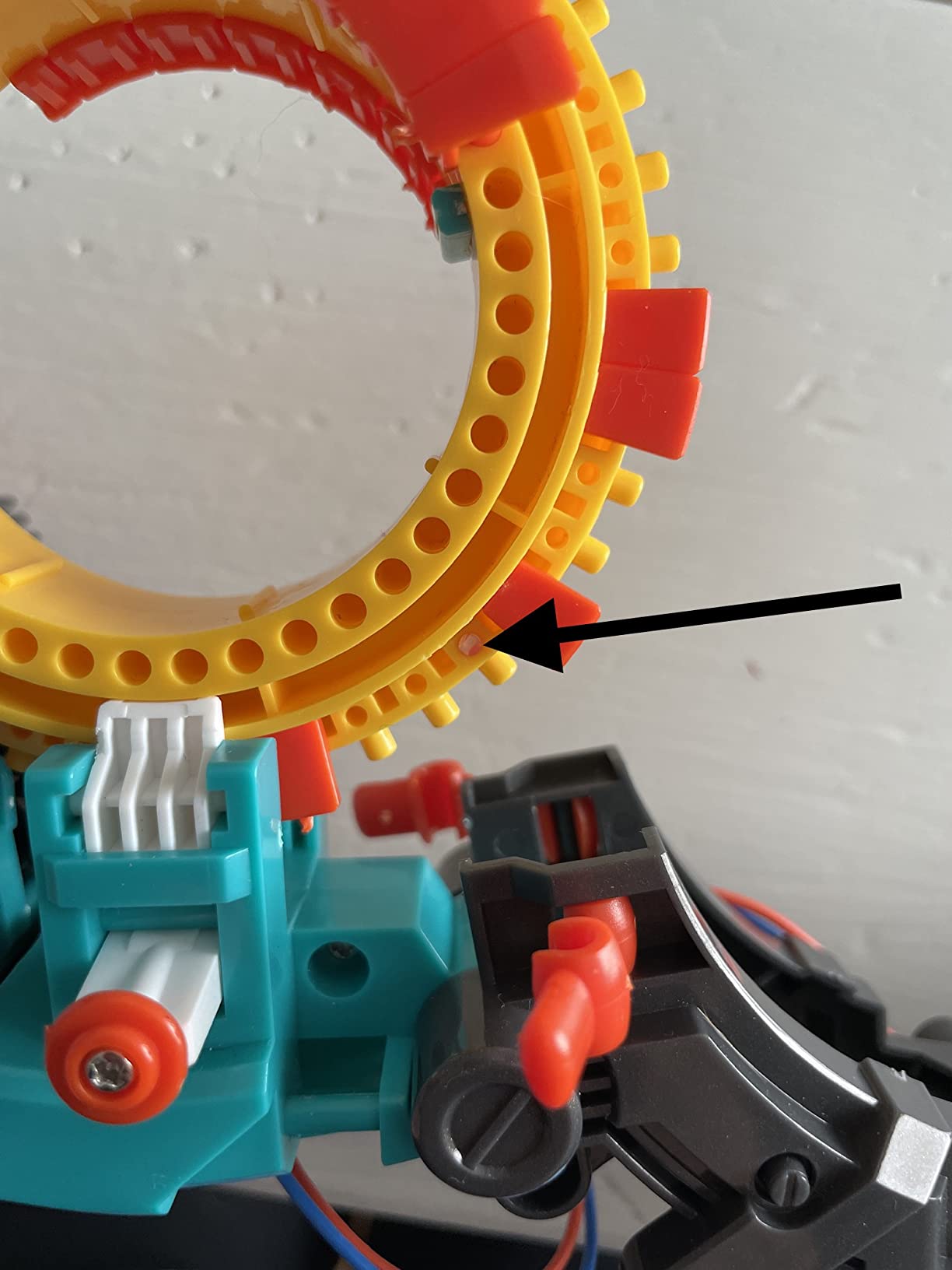 TEACH TECH Mech-5 STEM Coding Robot Building Kit for Kids Ages 10+ | Mechanical coding wheel programs the robot to throw, lift, kick, draw and perform other hands-on actions customer photo 2