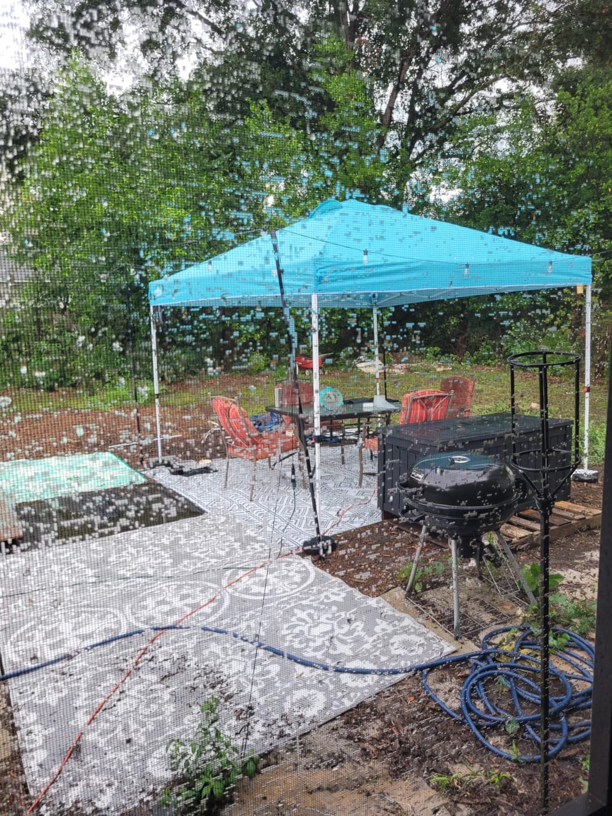 EAGLE PEAK 10x10 Pop Up Canopy Tent Easy Up Canopy Outdoor, White customer photo 2