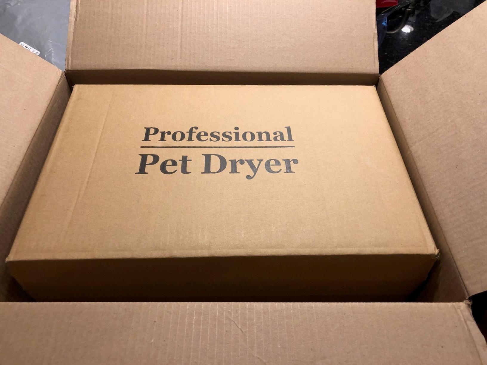 PETNF 4-Nozzle High Velocity Dog Dryer, 3.2HP Pet Grooming Blower — Adjustable Speed & Temperature, Fast Drying for Golden Retrievers, Huskies, German Shepherds & Thick Coats, Low Noise Design customer photo 1