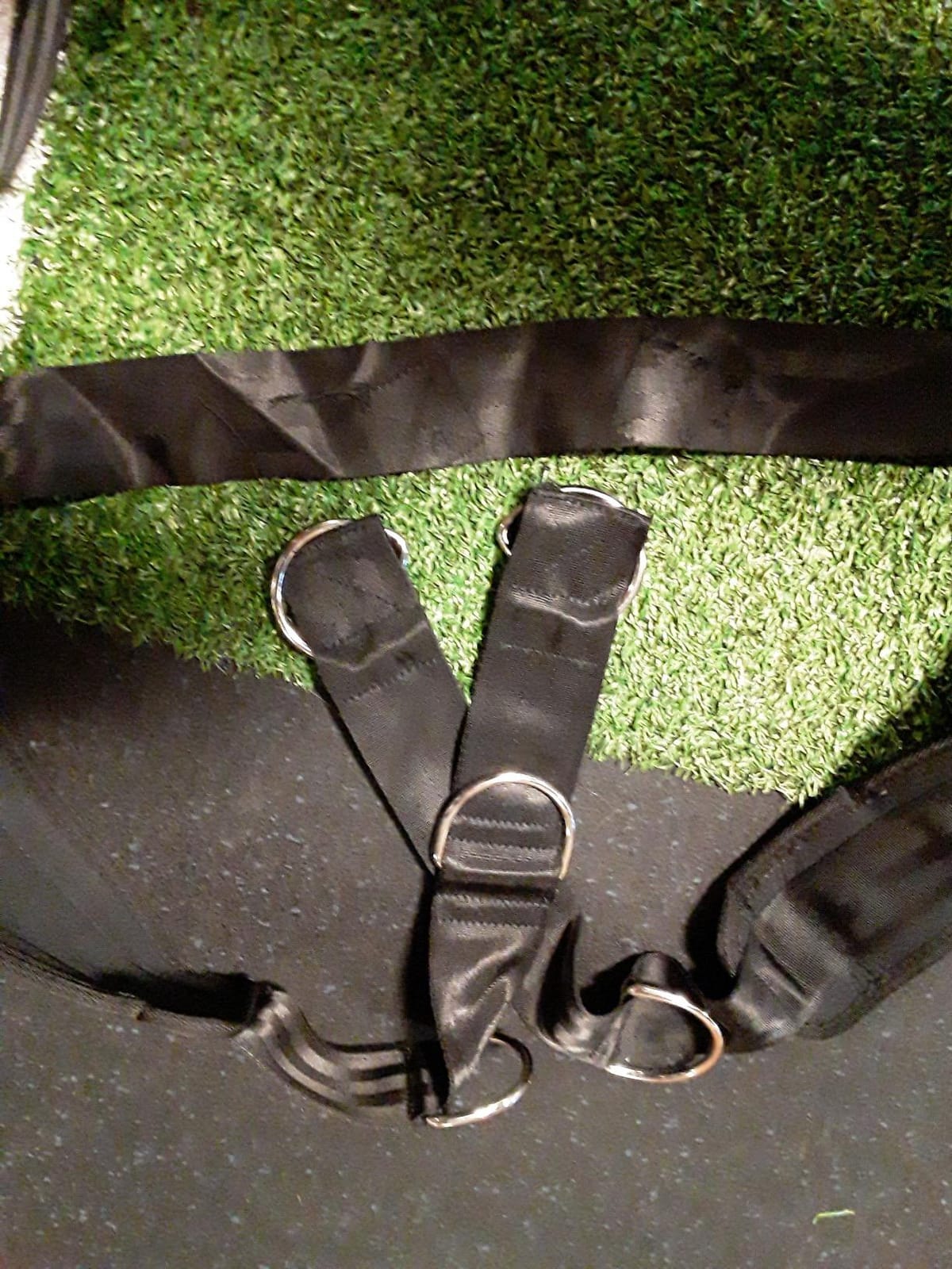 CLISPEED Fitness Sled Harness Workout Harness Exercise with Pull Strap for Resistance Training customer photo 2