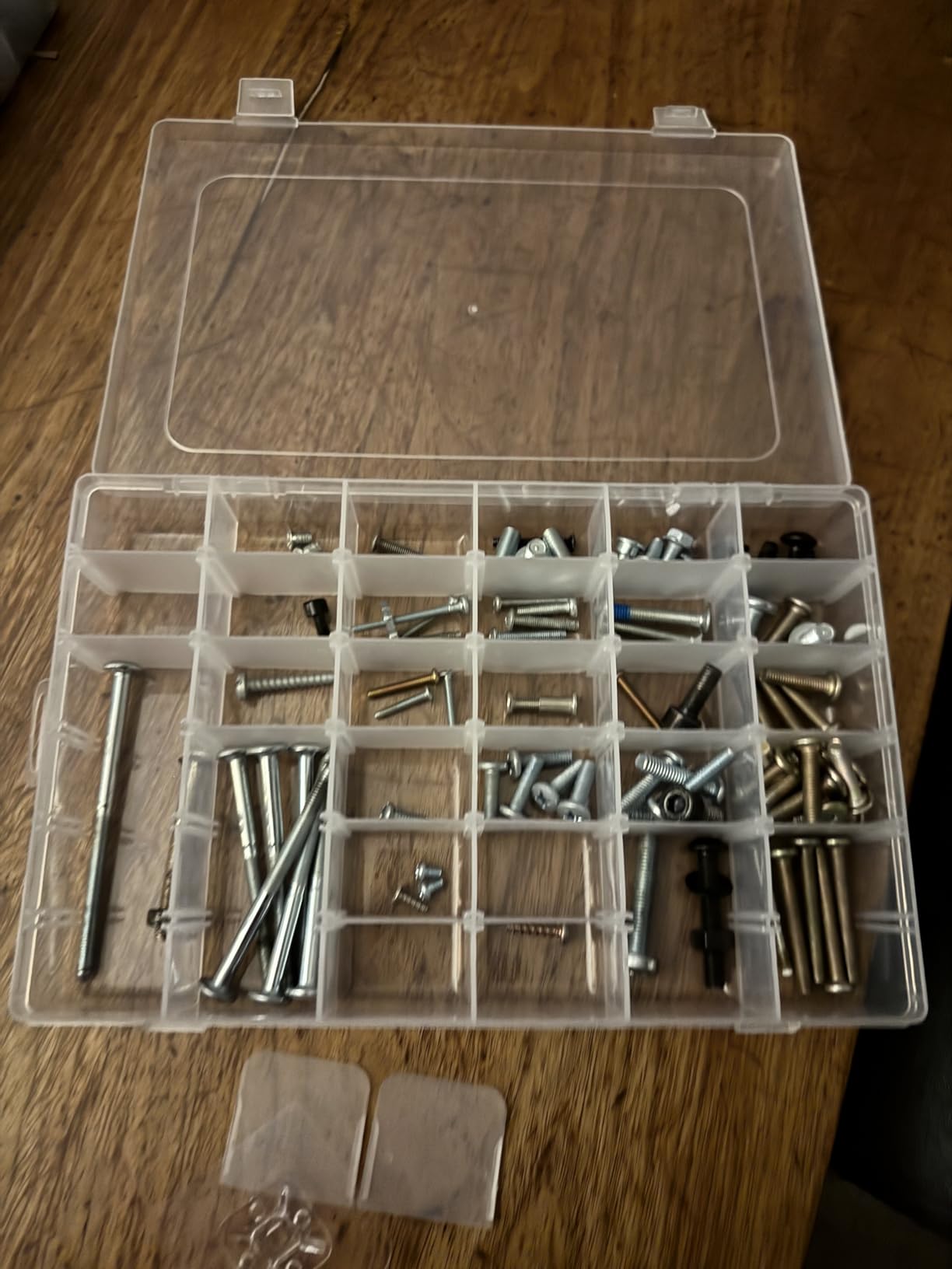 Bead Organizer Storage 2 Pack 36 Grid Jewelry Tackle Craft Box Adjustable customer photo 2