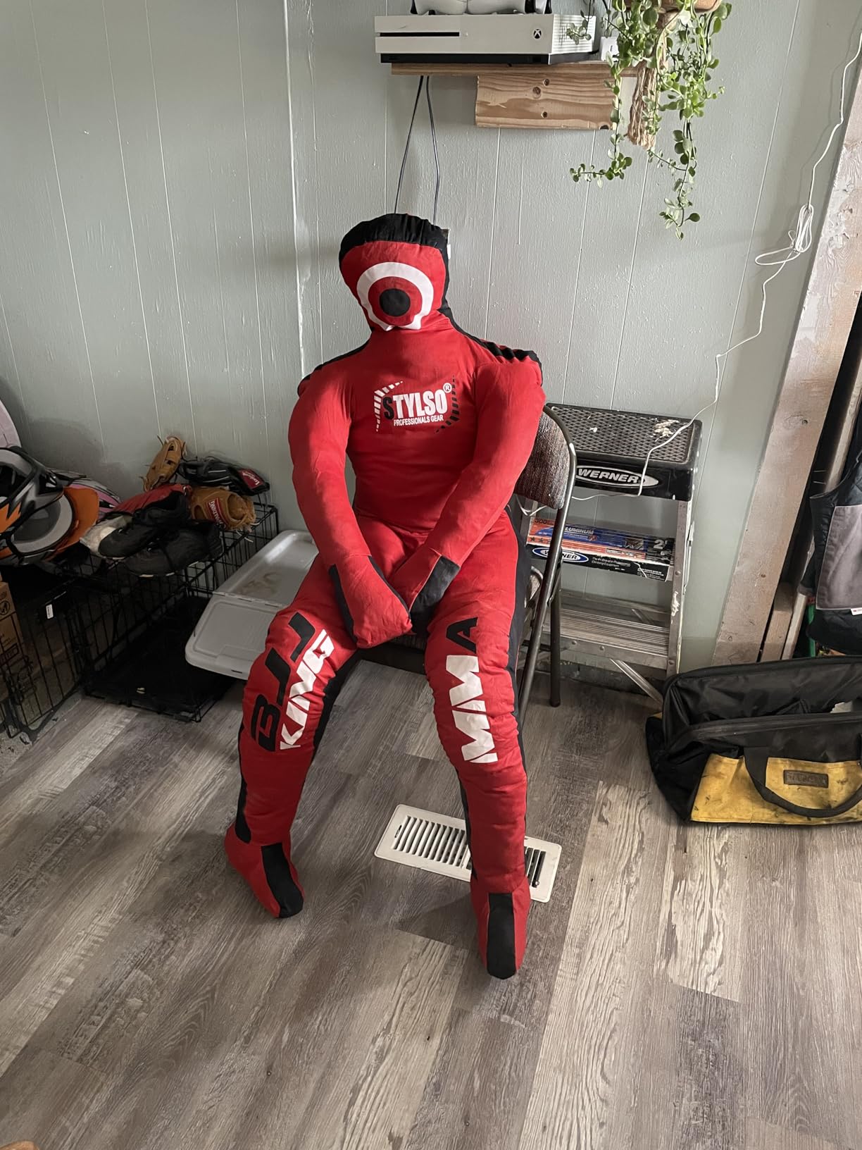Un-Filled Grappling Dummy Wrestling Dummy Jiu Jitsu Dummy for BJJ MMA Judo Karate Practice Adult Kids customer photo 2