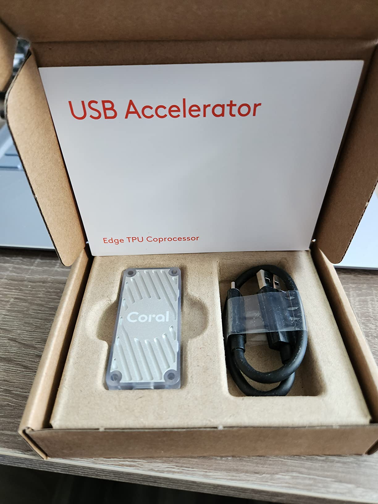 Google Coral USB Accelerator: ML Accelerator, USB 3.0 Type-C, Debian Linux Compatible customer photo 2