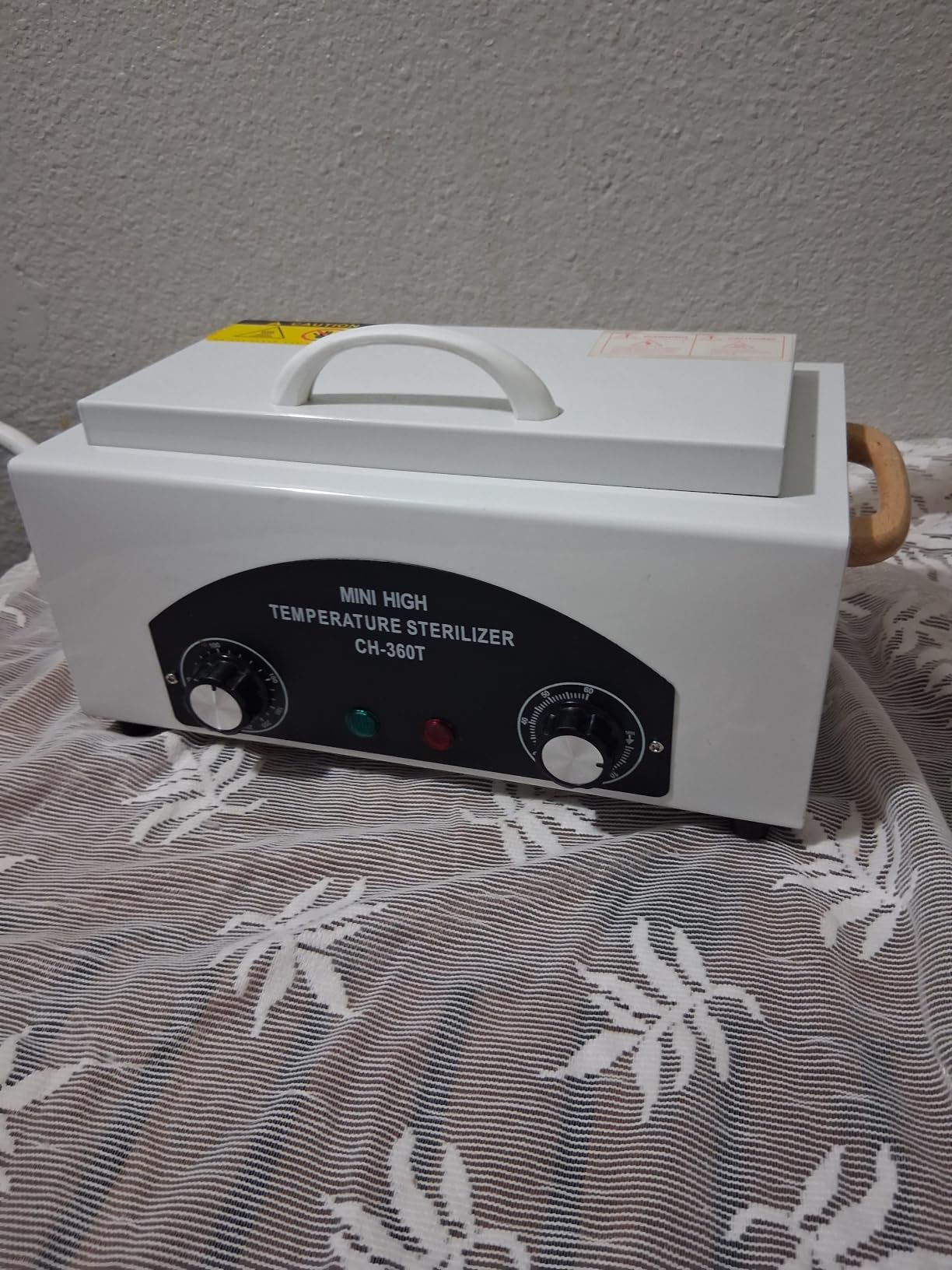High Temperature Sterilizer Dry Heat Nail Tool Dental Tool Sterilizer 1.5L customer photo 1