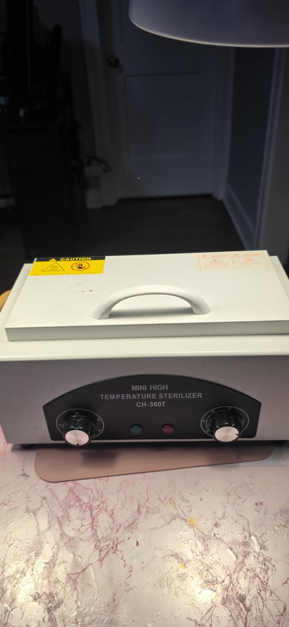 High Temperature Sterilizer Dry Heat Nail Tool Dental Tool Sterilizer 1.5L | Soiiw Autoclave Machine esterilizador de manicura Salon Equipment for Metal Tools with Handle 110V 300W customer photo 2