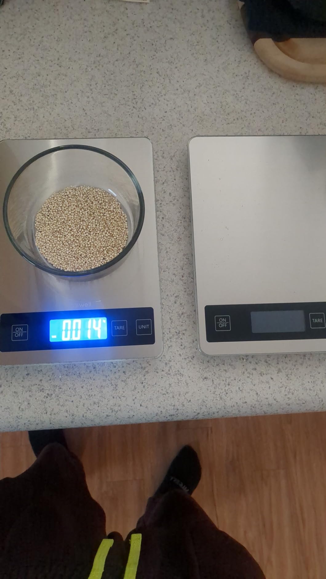 Nicewell Food Scale 22lb Digital Kitchen Scale for Cooking Baking | Tare Function, Stainless Steel, Grams and OZ, 1g/0.1oz Precise Graduation, Backlit LCD, Easy Clean customer photo 2