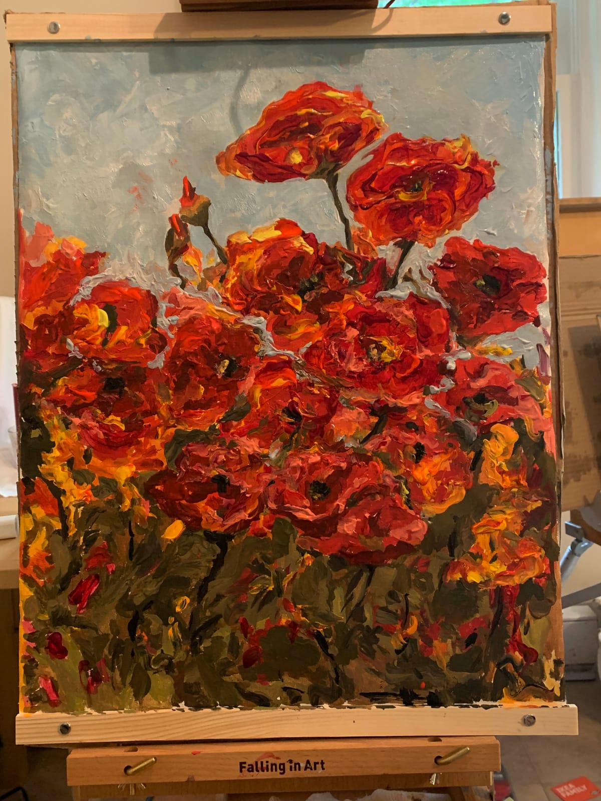 Falling in Art Light Weight French Style Field and Sketchbox Easel customer photo 1