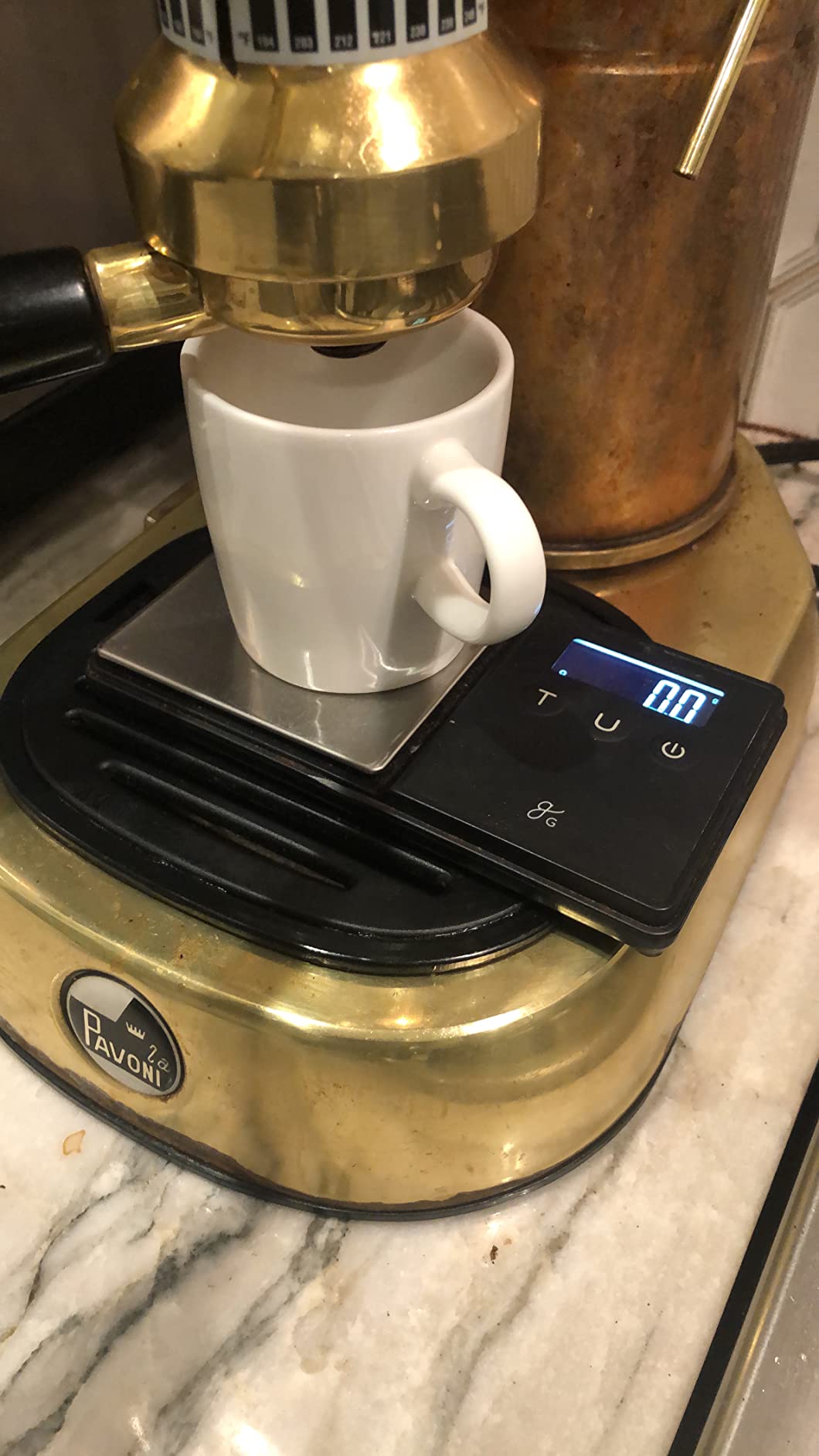 Greater Goods Digital Espresso Scale with 0.1g Precision, 750g Capacity | Precision Gram Scale for Dosing Shots, Real-Time Response, 6 Weighing Units, Instant Tare & Lid Doubles as a Weighing Tray customer photo 2