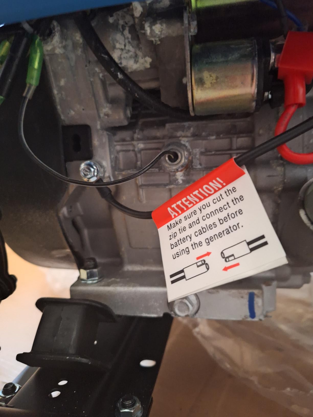 Pulsar 12,000W Dual Fuel Portable Generator with Electric Start and Switch & Go Technology, CARB Approved PG12000B customer photo 2