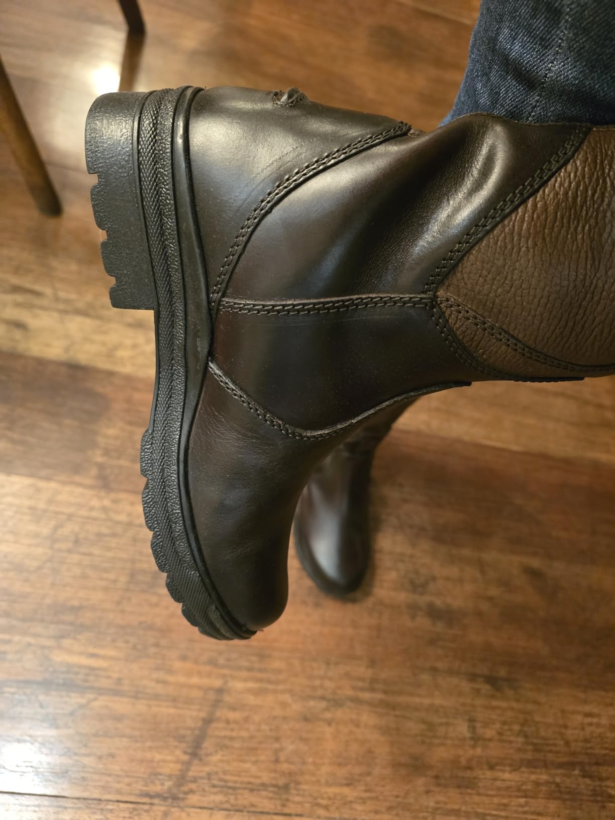 Ovation Women's Moorland II Highrider Tall Riding Boot - Full-Grain Leather Waterproof Breathable Side-Zip Equestrian Boots customer photo 1