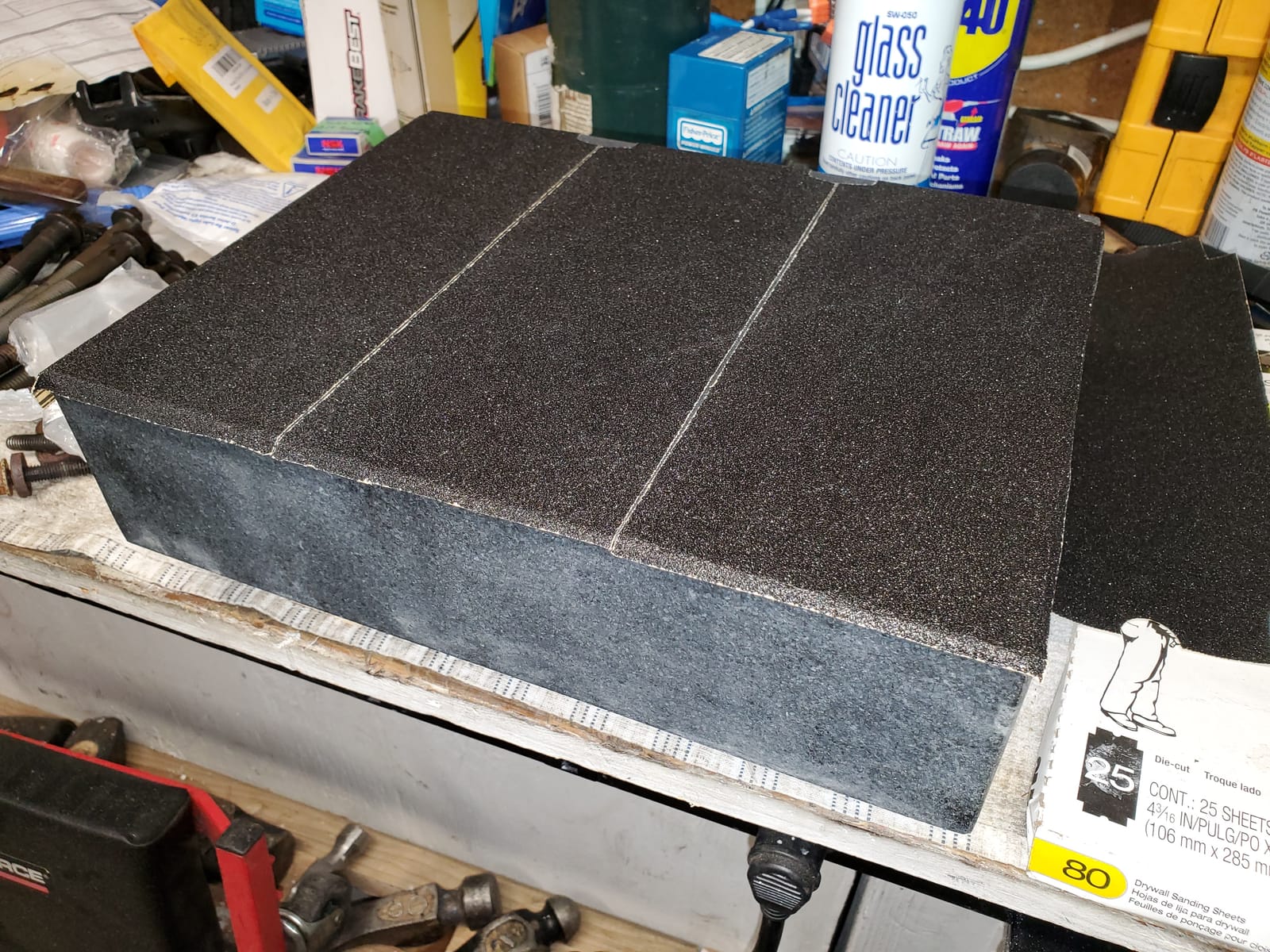 12 Inch Length 9 Inch Width 3 Inch Thickness Granite Surface Plate, No Ledge 12x9x3 Inch customer photo 2
