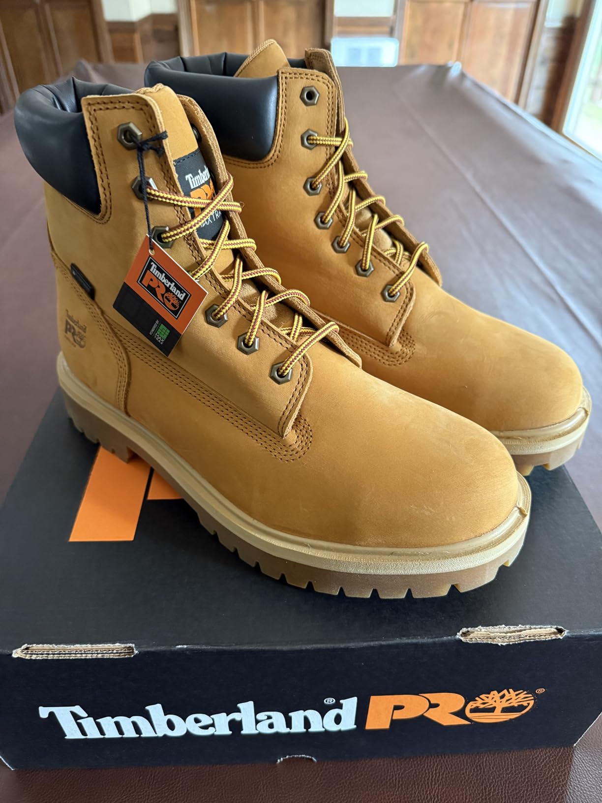 Timberland PRO Mens Direct Attach MaxTRAX Steel Toe WP SRO customer photo 1