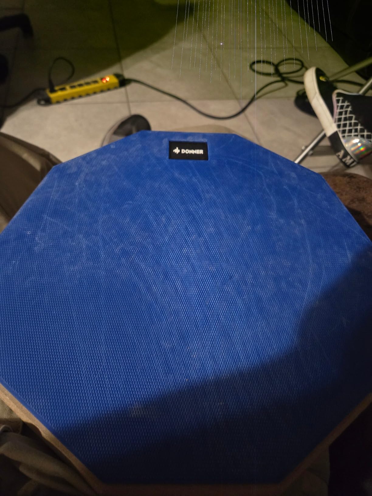 Donner Drum Practice Pad 8 Inches, Silent Practice Drum Pad 2-Sided customer photo 1
