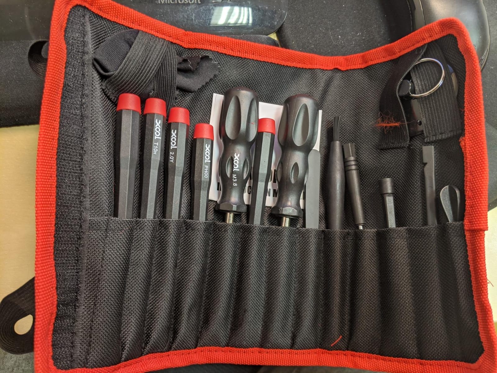 XOOL 17-in-1 Gamebit & Tri-Wing Screwdriver Repair Tool Kit, Compatible with Nintendo Switch & Joy-Con, Game Boy, NES SNES, Wii DS GBA, 3.8mm & 4.5mm Gamebit, for Xbox & PlayStation Consoles customer photo 1