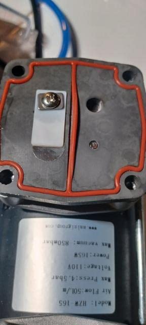 2- Stage 50L/m Oil Free Lab Vacuum Pump Oilless Medical Mute Pump HZW-165 (110V) customer photo 1