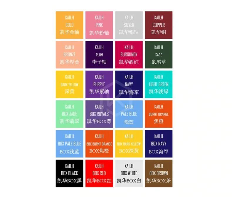 KPREPUBLIC 24 Switch switches Tester with Acrylic Base Blank keycaps for Mechanical Keyboard kailh Box Heavy pro Purple Orange Yellow Gold (Kailh 24 Switch Tester) customer photo 1