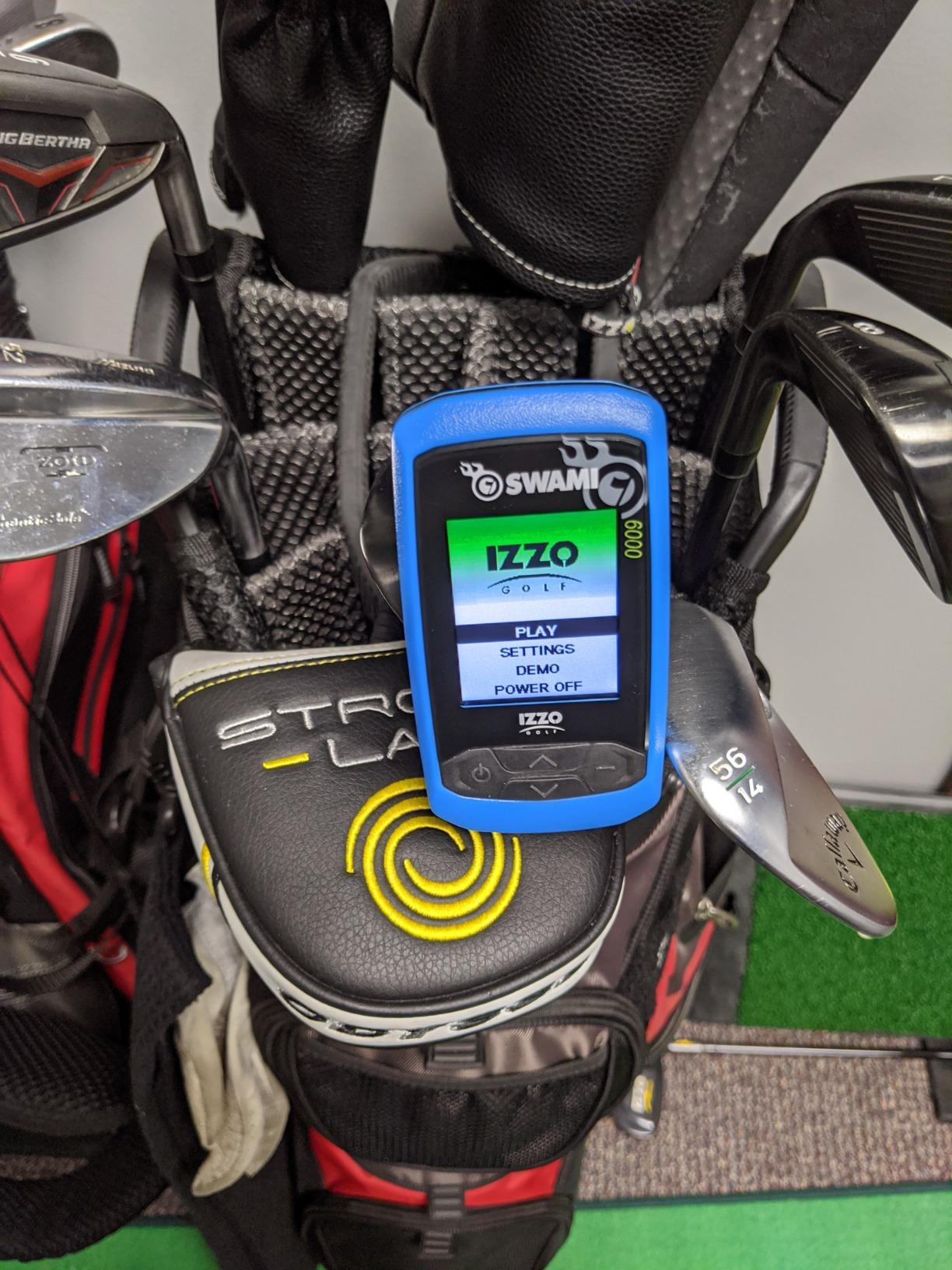 Izzo Swami Golf GPS Rangefinder - Color Display & Scorekeeper customer photo 1