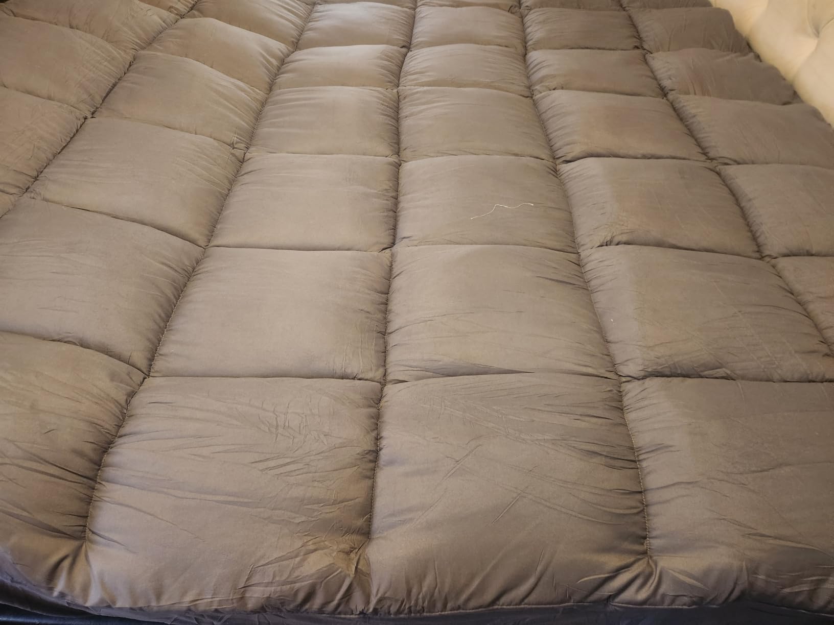 COONP Queen Mattress Topper, Cotton Extra Thick Pillow Top Mattress Pad customer photo 2