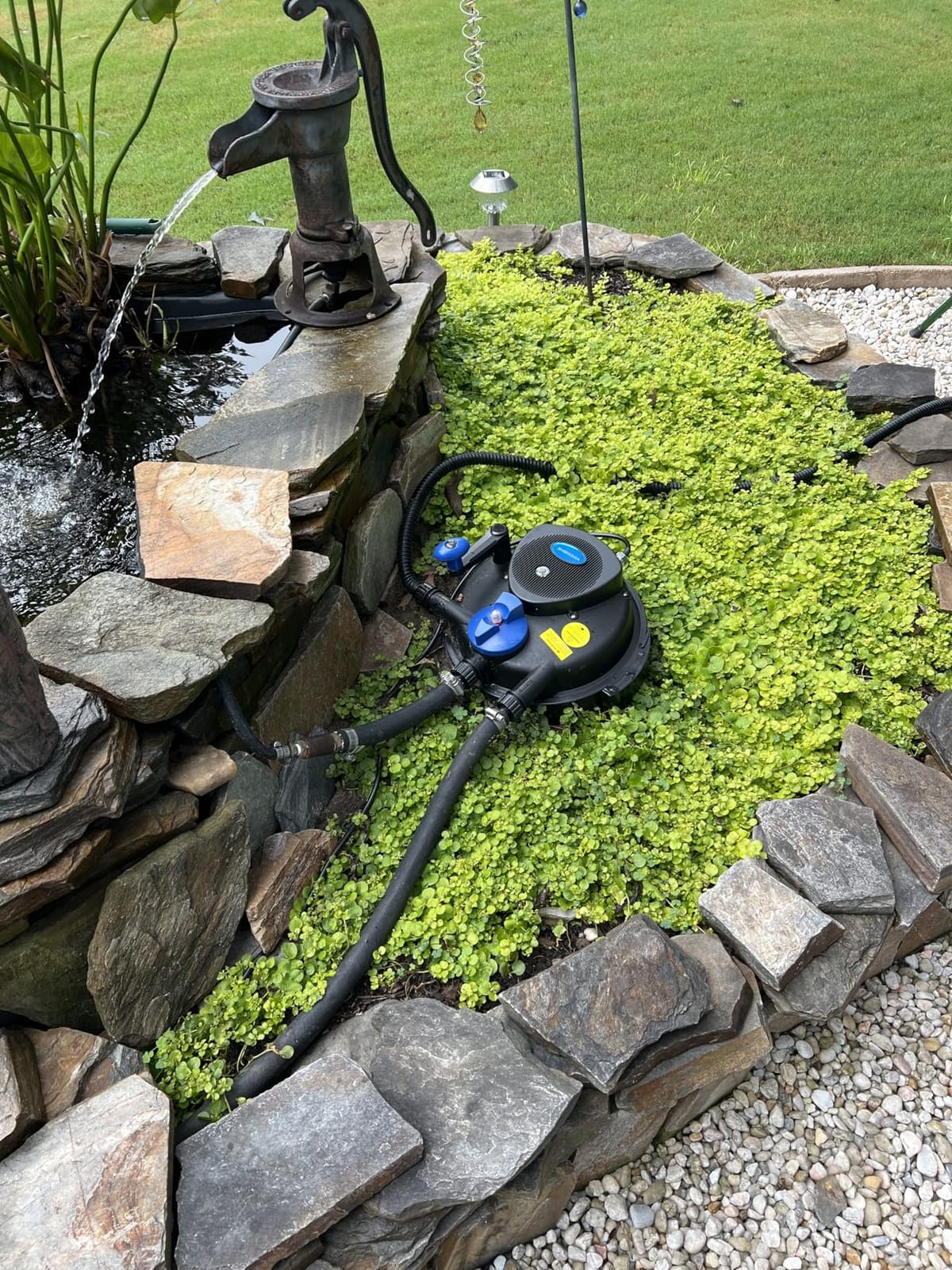 VIVOHOME 1580GPH Bio Pressure Pond Filter with 13W Light for Various Ponds | Multi-Size Adapter, 16.4ft Power Cord, Koi Ponds up to 800Gallons, Ornamental Ponds up to 1600Gallons customer photo 2